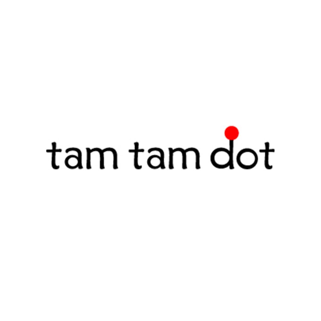 tam tam dot ×　手ぬぐい