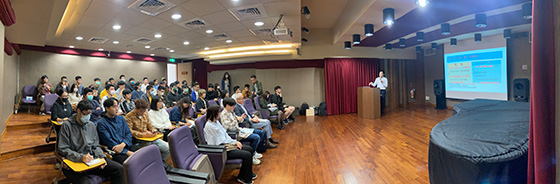 国立台湾海洋大学企業説明会の様子