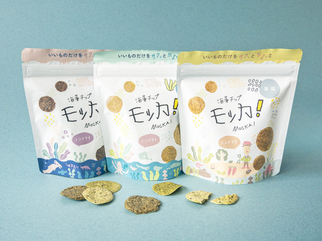 海藻チップ モッカ！3種セット